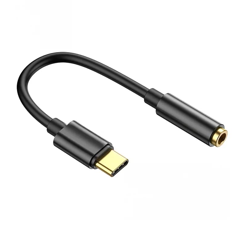 USB-C - 3,5 mm-es audió adapter kábel