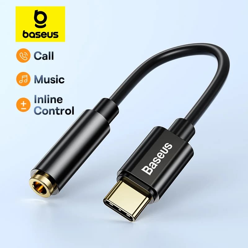 USB-C – 3,5 mm-es audio jack adapter fejhallgatóhoz
